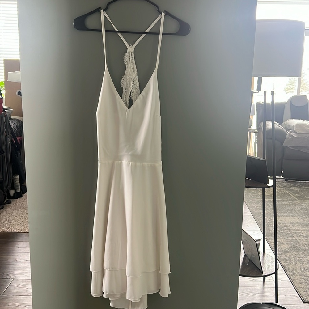 White dress